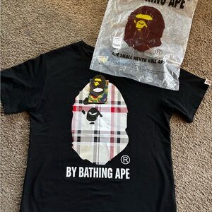 Black BAPE x Burberry